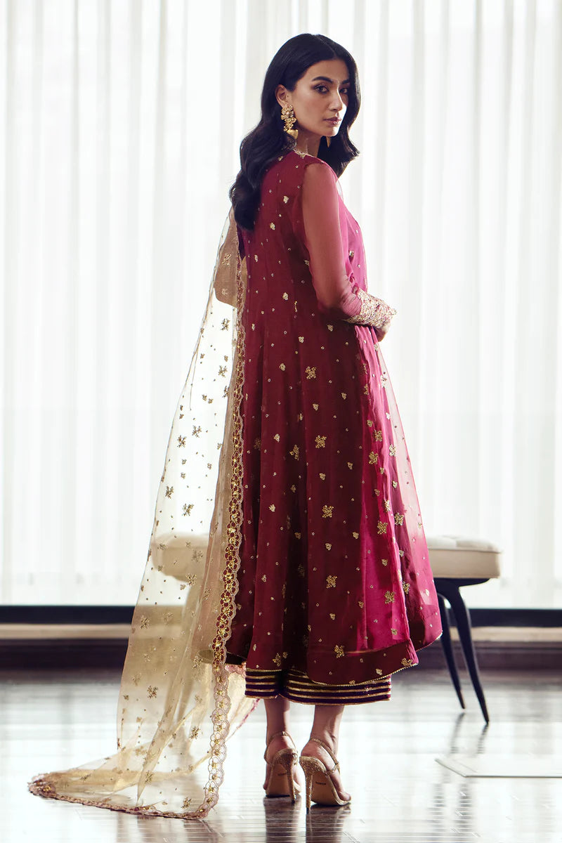 BAROQUE - EMBROIDERED CHIFFON UF-504