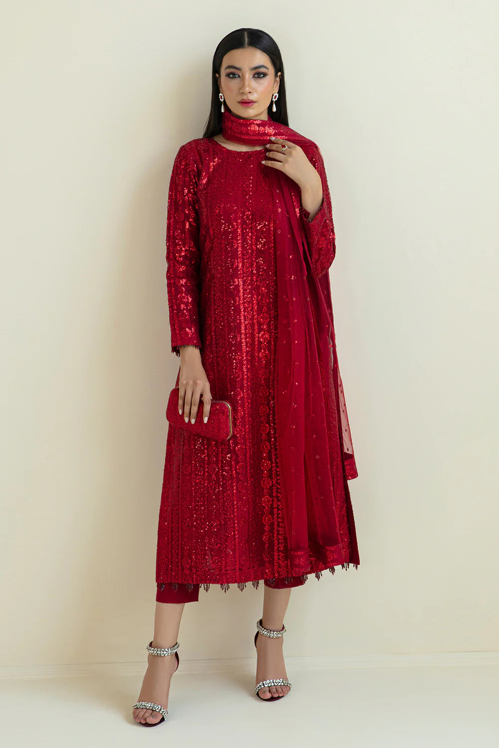 BAROQUE - EMBROIDERED NET UF-385