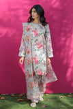 BAROQUE-EMBROIDERED LAWN UF-191