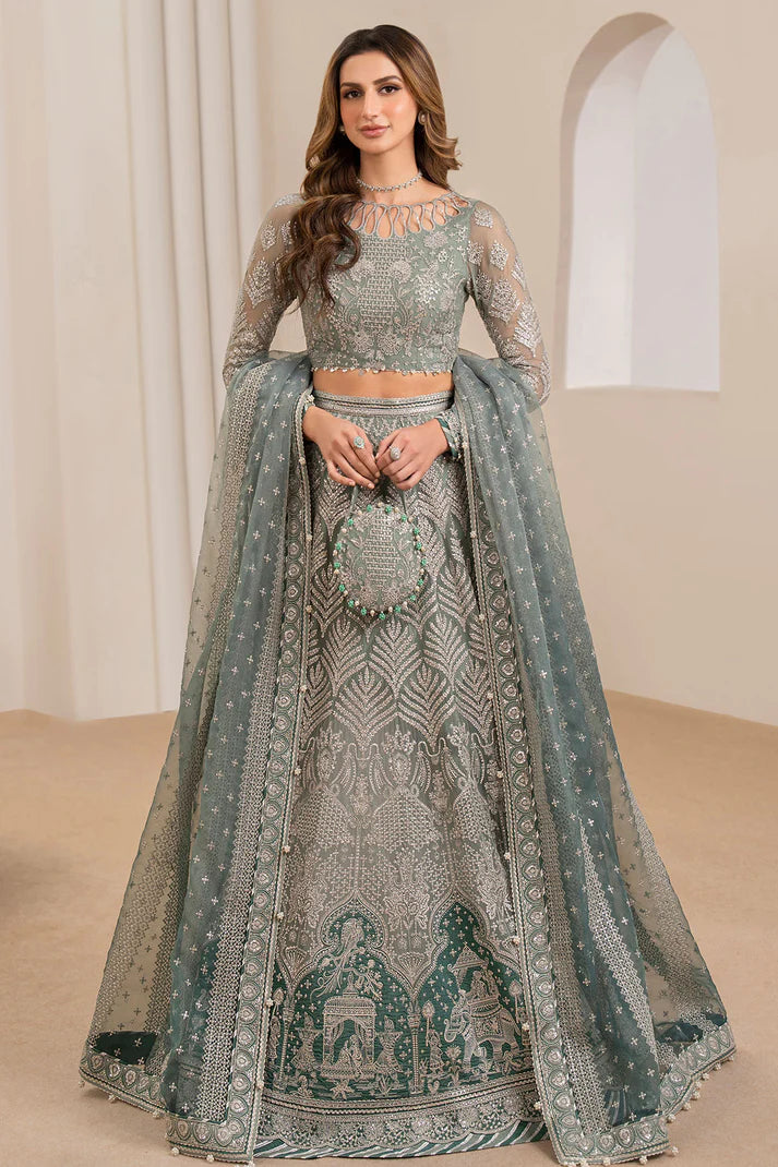 JAZMIN - EMBROIDERED CHIFFON UC-3026