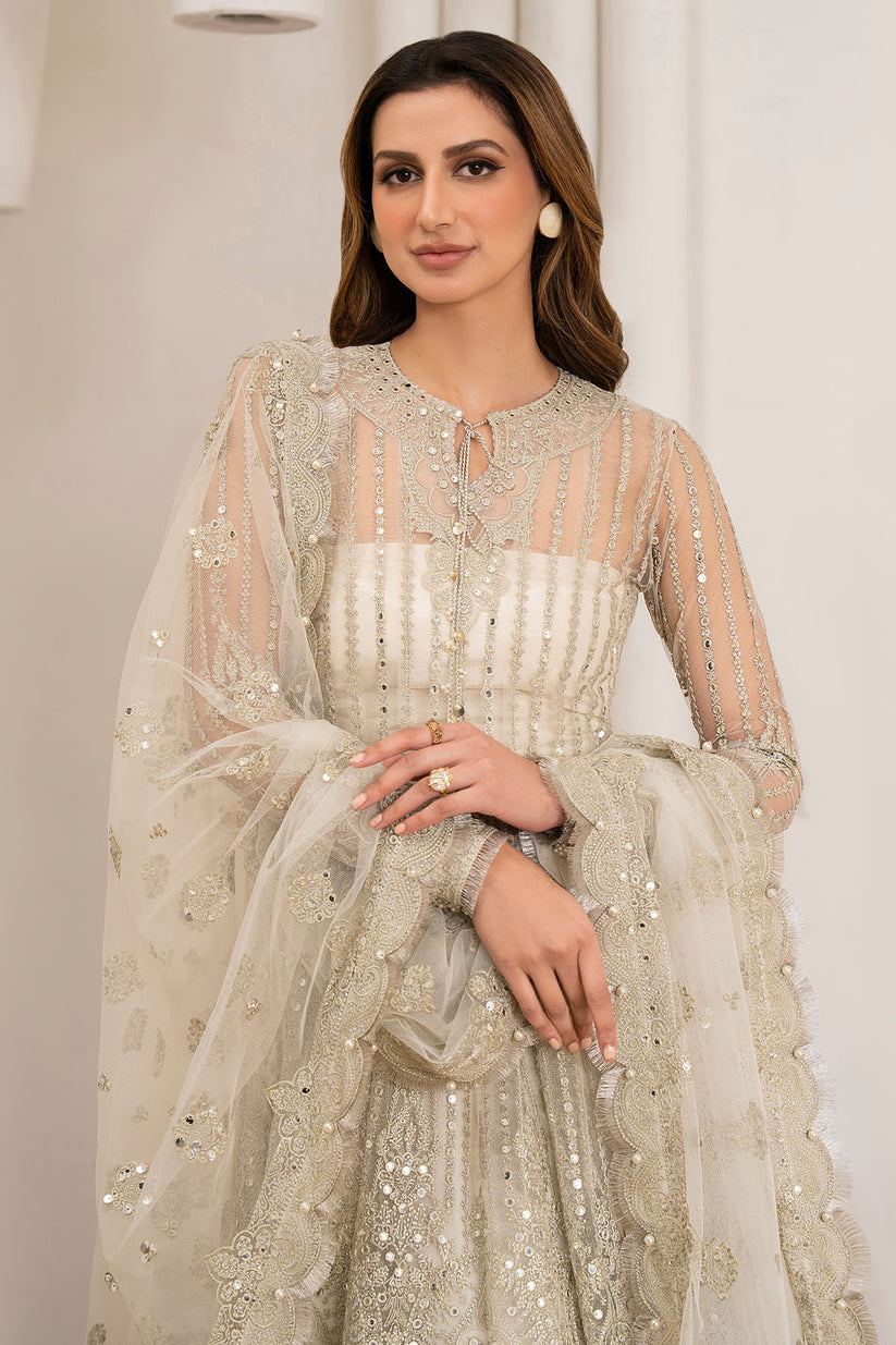 JAZMIN - EMBROIDERED NET UN-4016