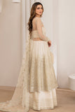 JAZMIN - EMBROIDERED NET UN-4016