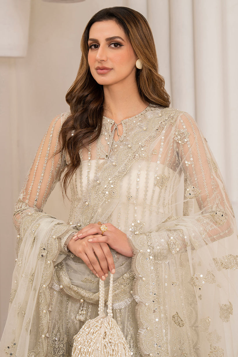 JAZMIN - EMBROIDERED NET UN-4016