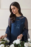 BAROQUE - 3 PC UNSTITCHED CHIFFON SUIT - UF-292