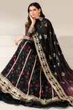 Farasha - 3pc Unstitched Suit - Fuchsia Night