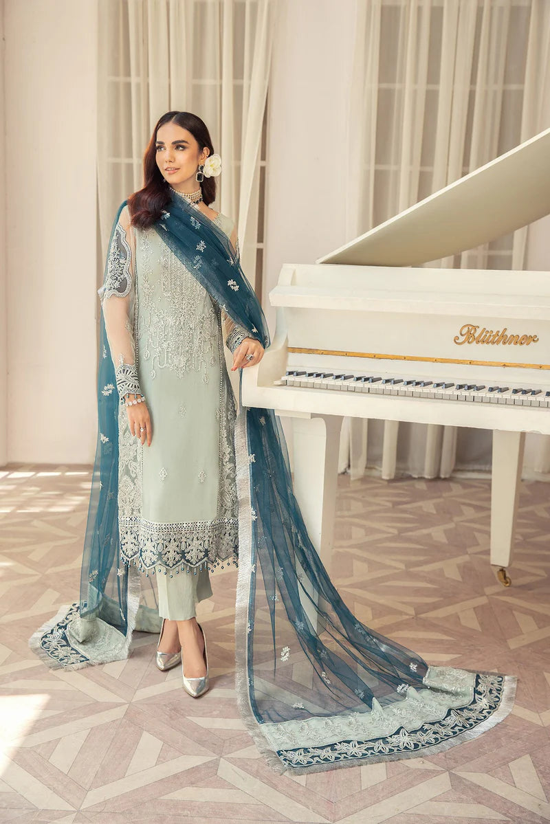 HOUSE OF NAWAB - GULMIRA'3 - 3 PC UNSTITCHED SUIT - AMOL