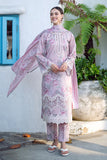 BAROQUE - EMBROIDERED PRINTED LAWN UF-558