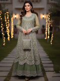 Shahnoor - 3pc Stitched Luxury Formals - Mint Green