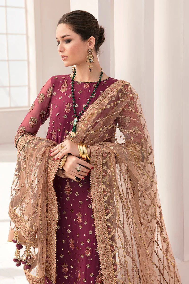 BAROQUE - CH11'22 -3 PC EMBROIDERED SUIT - CH11-02
