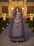Shahnoor - 3pc Stitched Luxury Formals - Lavender  (SN-25531)