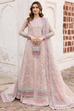 Farasha - 3pc Unstitched Suit - Satin Rose