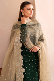 FARASHA - UNSTITCHED EMBROIDERED SUIT - Valor