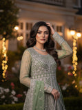 Shahnoor - 3pc Stitched Luxury Formals - Mint Green