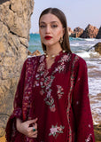 Crimson - Unstitched Flow Lawn Collection - Parsi Threads - D5 B