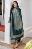 FARASHA - 3PC UNSTITCHED LAWN - Teal Bell