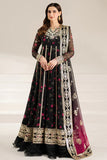 Farasha - 3pc Unstitched Suit - Fuchsia Night