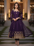 Shahnoor - 3pc Stitched Luxury Formals - Amethyst
