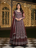 Shahnoor - 3pc Stitched Luxury Formals - Regal Red (SN-35531)