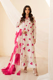 IZNIK - UE-443 Borer Embroidered Printed Lawn