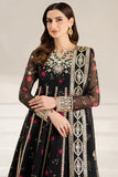 Farasha - 3pc Unstitched Suit - Fuchsia Night