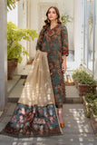 BAROQUE - EMBROIDERED PRINTED LAWN UF-4092