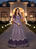 Shahnoor - 3pc Stitched Luxury Formals - Lavender  (SN-25531)