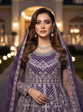Shahnoor - 3pc Stitched Luxury Formals - Lavender  (SN-25531)