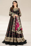 Farasha - 3pc Unstitched Suit - Fuchsia Night