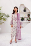 FARASHA - 3PC UNSTITCHED LAWN - AURINA