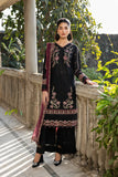 FARASHA - 3 PC UNSTITCHED LAWN SUIT - Twilight Bloom