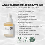 Anua Houttuynia Cordata 80% Moisture Soothing Ampoule - 30ml