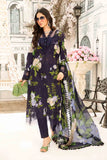 Maria.B - 3 Piece Unstitched Embroidered Lawn Suit - MPT-2602-B