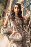 Maria.B - 3 Piece Unstitched Embroidered Palachi Suit - DL-1201