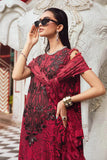 Maria. B - 3 Piece Unstitched Embroidered Linen Suit | MPT-2702-A