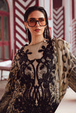 Maria. B - 3 Piece Unstitched Embroidered Linen Suit | MPT-2702-B
