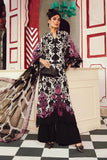 Maria. B - 3 Piece Unstitched Embroidered Cambric Suit | MPT-2704-B