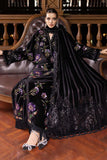 Maria.B - 3 Piece Unstitched Embroidered Velvet Suit