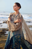 Maria.B - 3 Piece Unstitched Embroidered Lawn Suit | EID LAWN-25-08