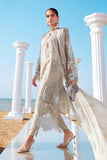Maria.B - 3 Piece Unstitched Embroidered Organza Suit | EID LAWN-25-09