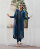 XENIA FORMALS - FAROZAAN 3PC LAWN SUIT - TASLIMA