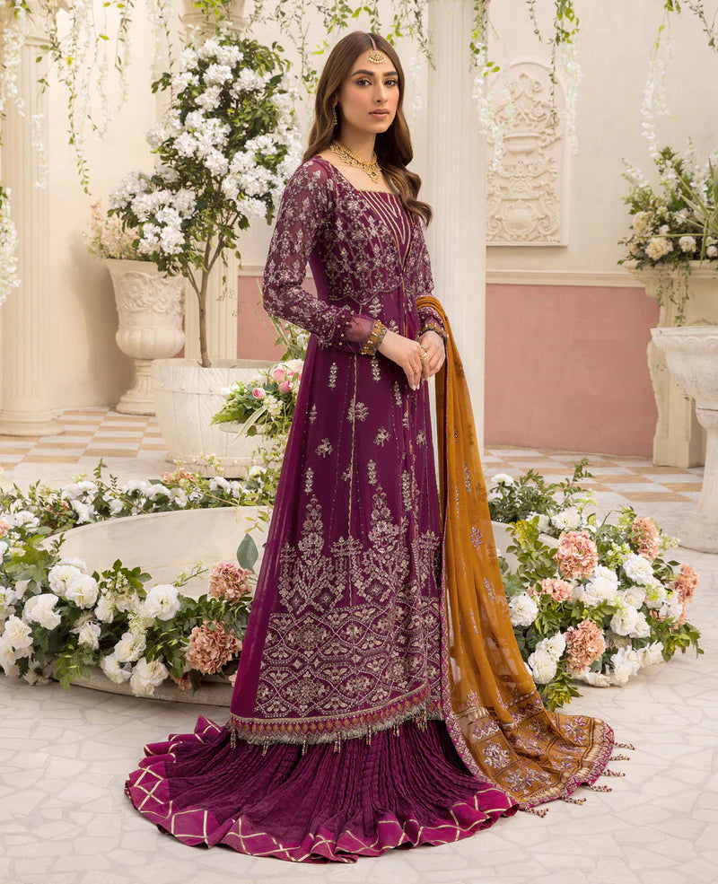XENIA FORMALS - ISHYA - 3 PC EMBROIDERED SUIT - FEEZA