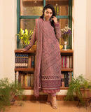 XENIA FORMALS - 3 PC UNSTITCHED EMBROIDERED SUIT - EDDA