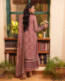 XENIA FORMALS - 3 PC UNSTITCHED EMBROIDERED SUIT - EDDA