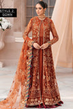 XENIA FORMALS - MEHFILEN - 3 PC EMBROIDERED SUIT - AVA