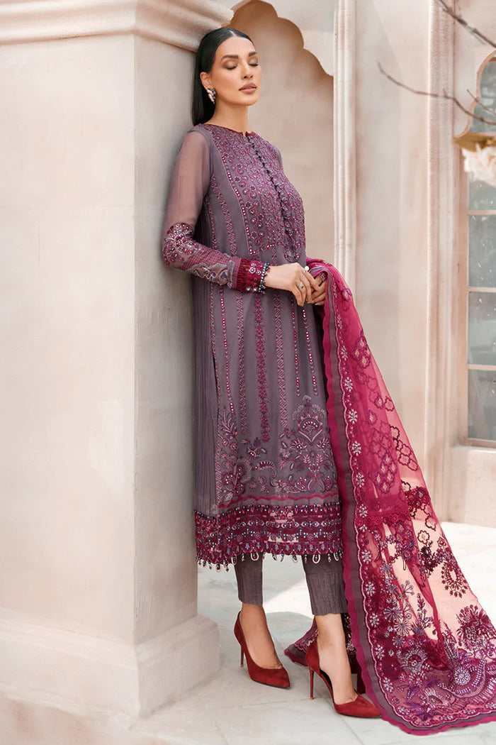XENIA FORMALS - MEHFILEN - 3 PC EMBROIDERED SUIT - ARSIA