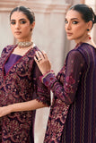 XENIA FORMALS - MEHFILEN - 3 PC EMBROIDERED SUIT - TURAN