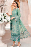 XENIA FORMALS - MEHFILEN - 3 PC EMBROIDERED SUIT - VEJAH