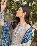 XENIA FORMALS - ISHYA - 3 PC EMBROIDERED SUIT - NEEL-FIYA