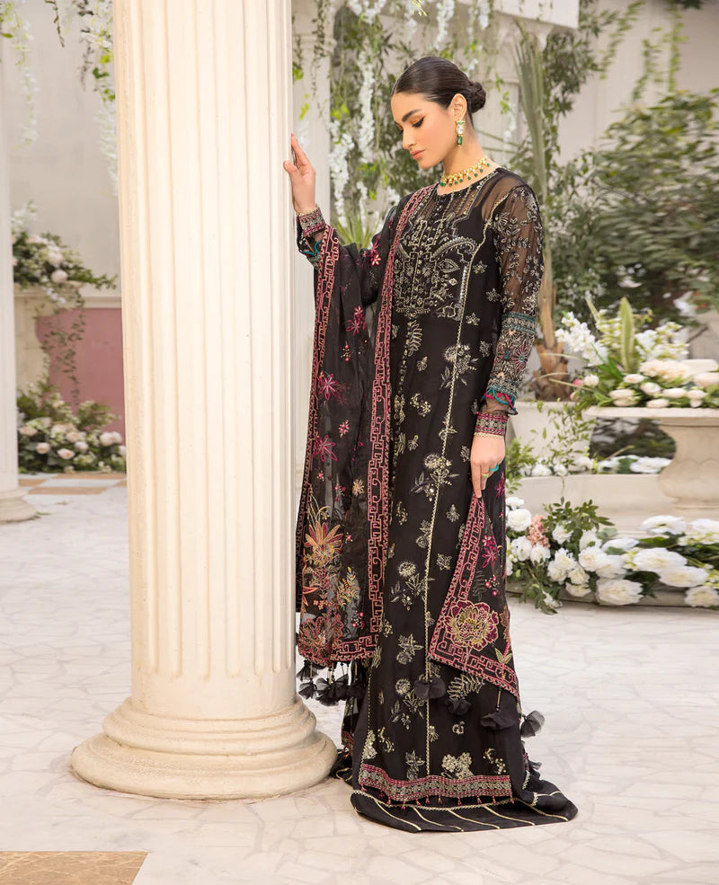 XENIA FORMALS - ISHYA - 3 PC EMBROIDERED SUIT - HESSA
